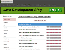 Tablet Screenshot of manishjavadev.com